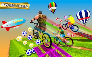 Crazy Offroad Bicycle BMX Riding: Parking Game الملصق