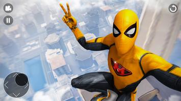 Flying Spider -Super Rope Hero تصوير الشاشة 1