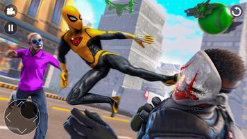 Flying Spider -Super Rope Hero تصوير الشاشة 2