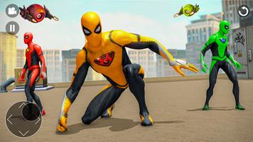 Flying Spider -Super Rope Hero Ekran Görüntüsü 3