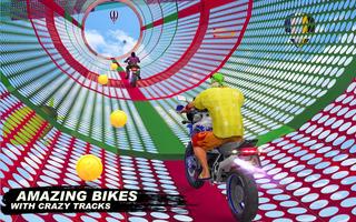 Superhero Tricky GT Bike Game Ekran Görüntüsü 3