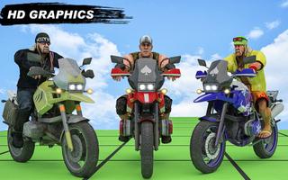 Bike Driving Mega Racing Games capture d'écran 2