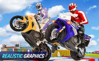 Motorcycle Stunt: Bike Games постер