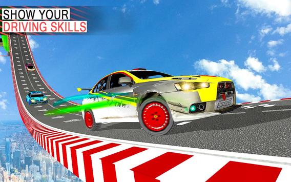 GT Car Racing Stunts-Crazy Impossible Tracks screenshot 1