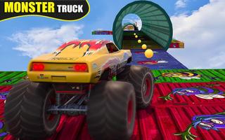 Impossible Mega Ramp Monster Truck Challenge Race capture d'écran 1