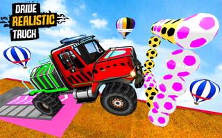 Superhero Truck Offroad Racing: Monster Drive 3D скриншот 3