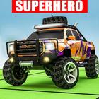 Superhero Jeep Offroad Racing: Superkids Drive 3D icon