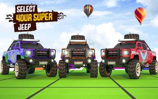 Superhero Jeep Offroad Racing: Superkids Drive 3D تصوير الشاشة 3