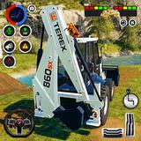 Real JCB Snow Excavator Game