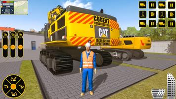 Jogo JCB: Construção de Neve Cartaz