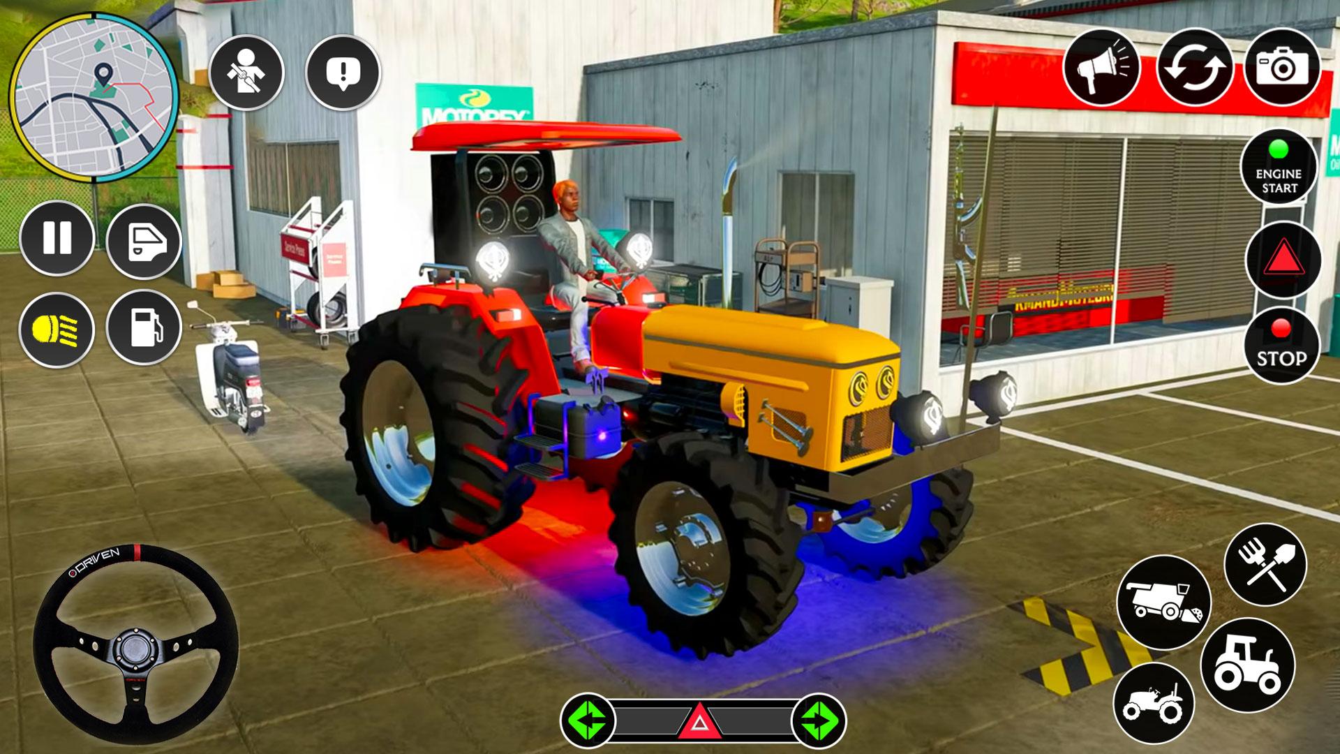 Dwars zitten bom Republiek echte tractor-racegame 3d APK voor Android Download