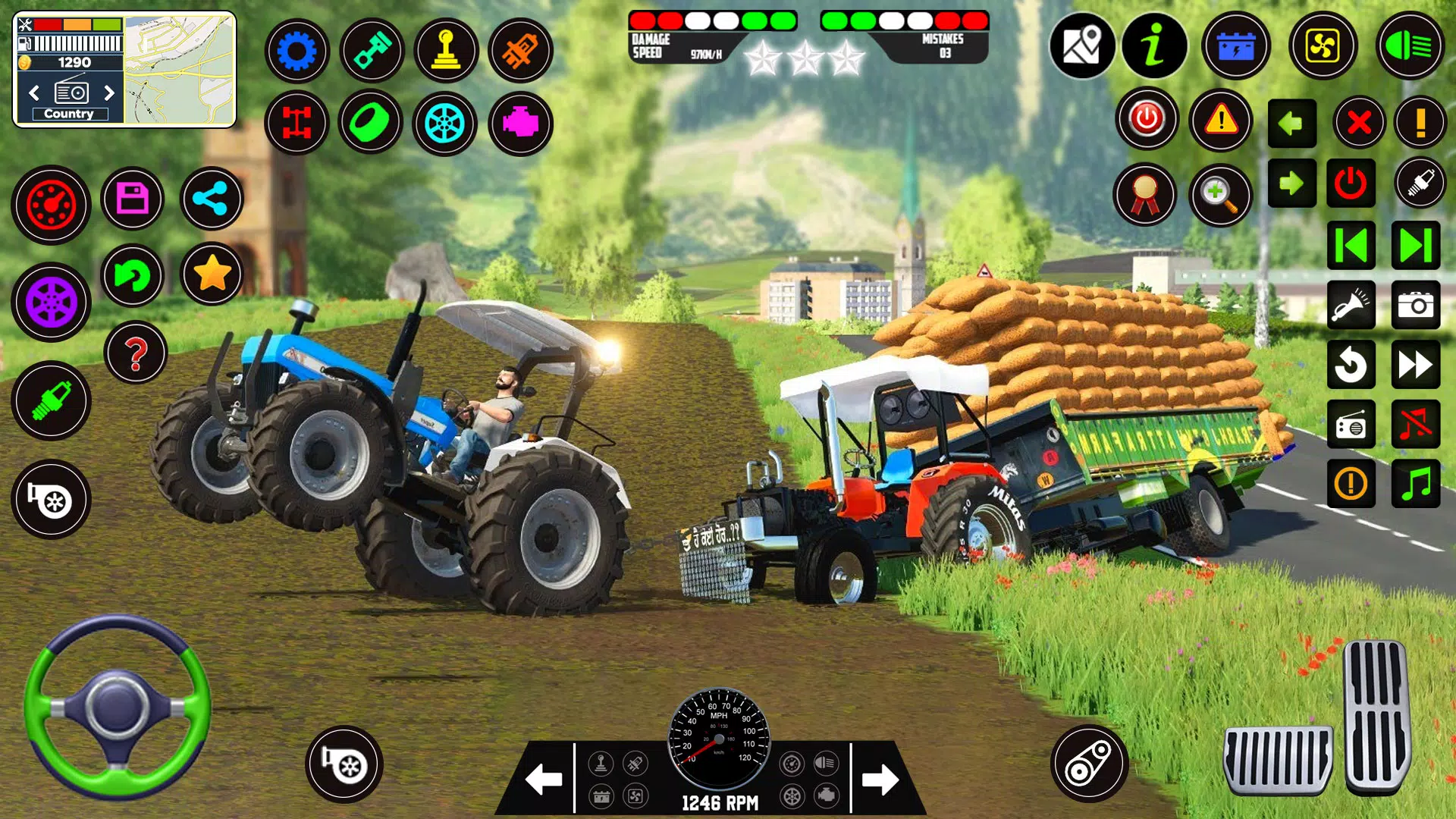 Village Tractor Farming Games – Apps no Google Play