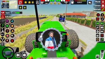 Farm Tractor Farming Games 3D تصوير الشاشة 1