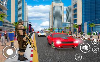 Vegas Crime City: Real Gangster Car Drive Ekran Görüntüsü 1