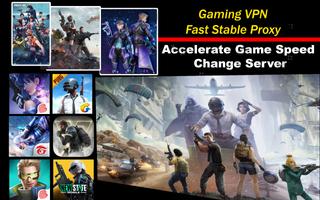 Gaming VPN-Fast Stable Proxy plakat