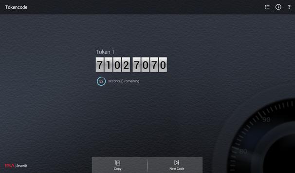 RSA SecurID Software Token 截图 4