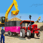 Heavy Tractor Trolley Game 3D иконка
