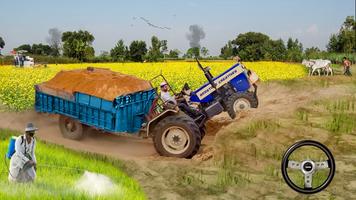Heavy Tractor Trolley Game 3D imagem de tela 1