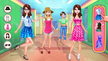 High School Girl Day Life Cartaz