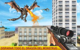 juego de supervivencia de tiro de dragón Poster