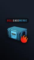 🔥Hell Case Merge. Ultimate Skins Simulator Opener ポスター