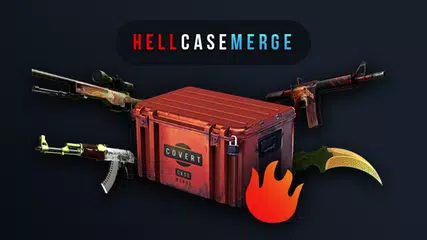 Descargar APK de 🔥Hell Case Merge. Ultimate Skins Simulator Opener