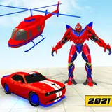 Flying Robot Helicopter Shooting War