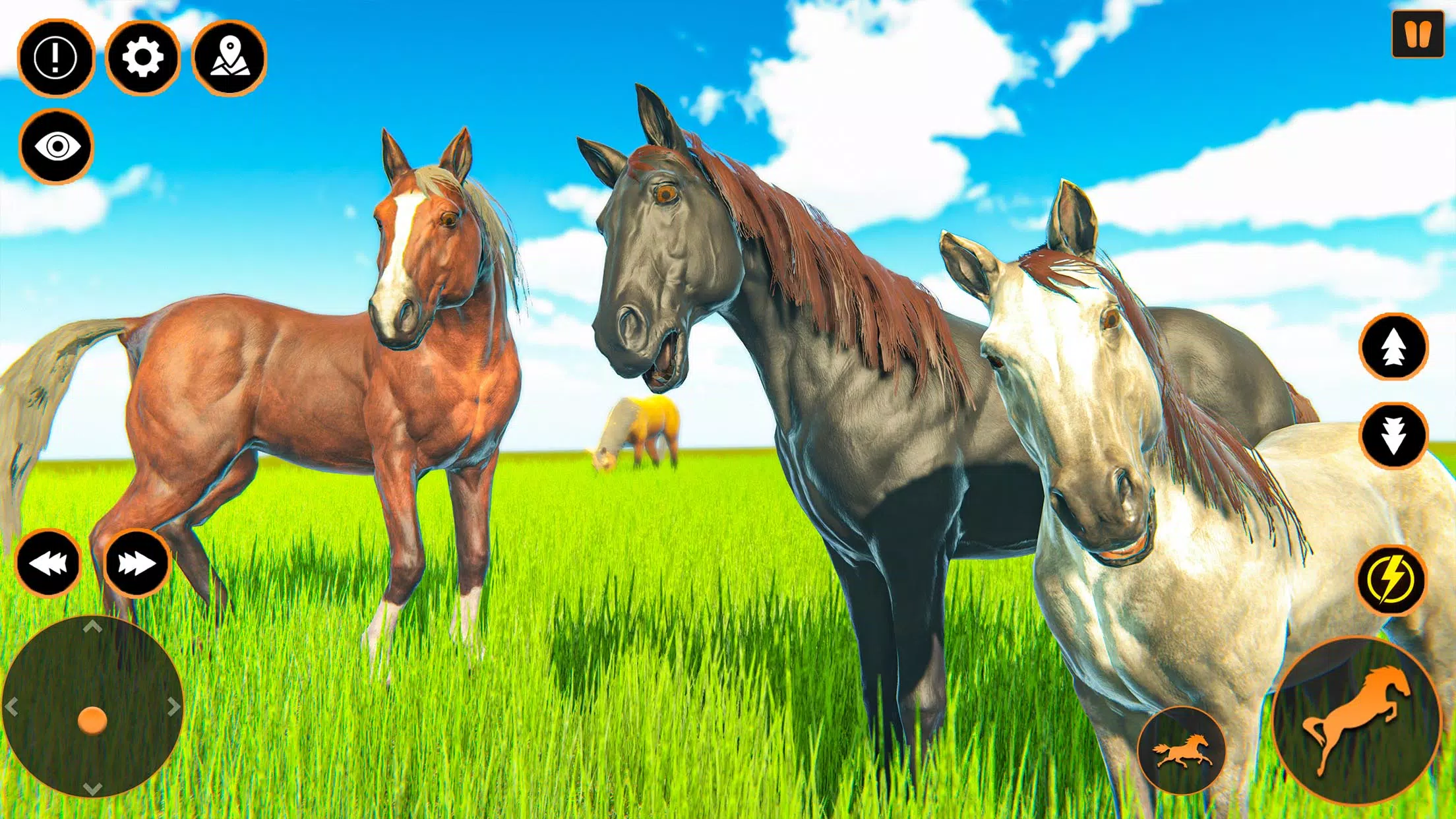 Download do APK de Cavalo Selvagem selva jogo para Android