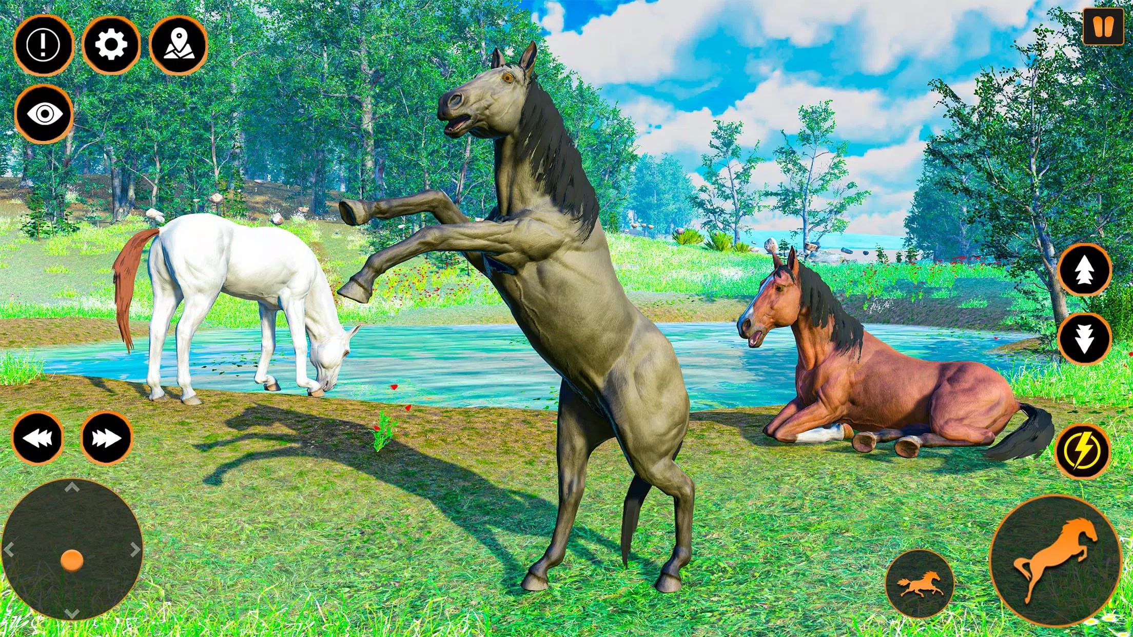 Download do APK de Cavalo Selvagem selva jogo para Android