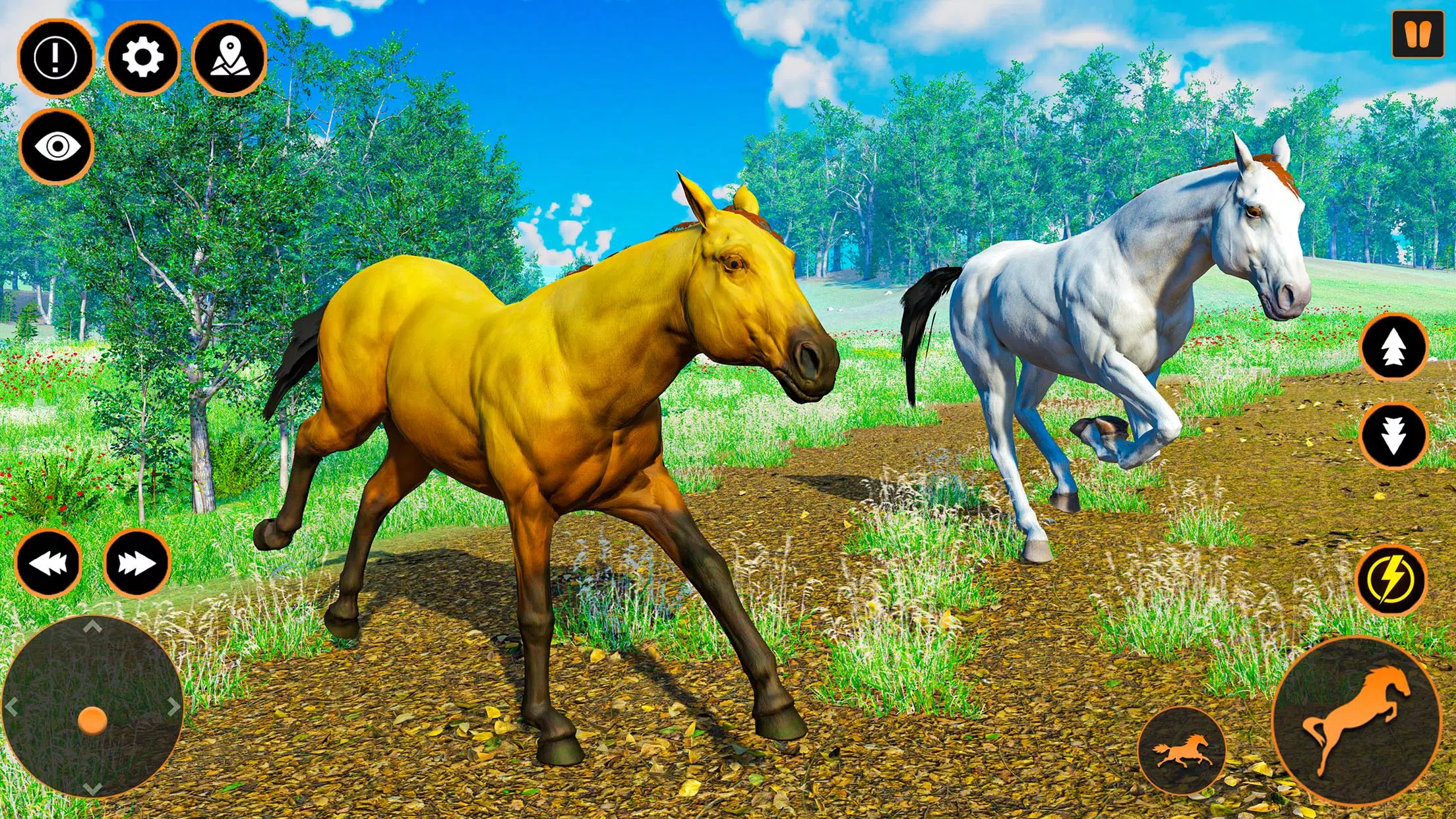 Download do APK de Simulador de cavalo selvagem: jogos de tiro para Android