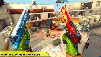 FPS Secret Mission: Gun Games Affiche