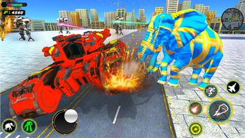 Elephant Robot Transform Game ảnh chụp màn hình 1