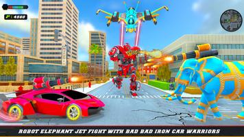 Elephant Robot Transform Game ảnh chụp màn hình 2