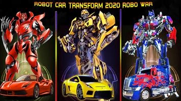 Robot Car Transform Robo Wars الملصق