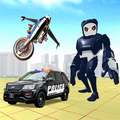 Police Panda Robot Game:Panda Robot Transformation