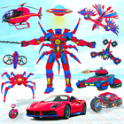 Spider Robot Games : Robot Car أيقونة