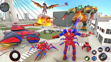 Spider Robot Games : Robot Car تصوير الشاشة 1