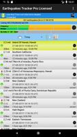 Earthquakes Tracker Pro Affiche