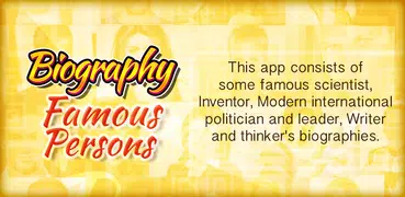 Biography of Famous People