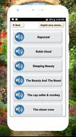 English stories audio offline english moral story تصوير الشاشة 1