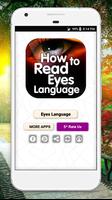 Eye Language and Eye contact mind reader poster