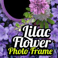 Rose Flower Photo Frame Affiche