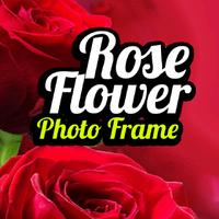 Rose Flower Photo Frame Ekran Görüntüsü 1