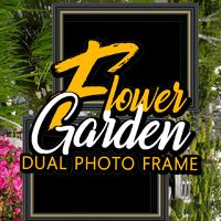 Garden Double Photo Frame App capture d'écran 1