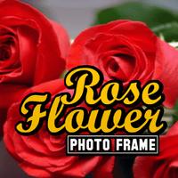 Rose Photo Frame Editor App Affiche