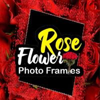 پوستر Beautiful Rose Flower Frame