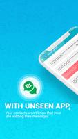 Unseen chat, No Last Seen and unseen WhatsApp capture d'écran 1