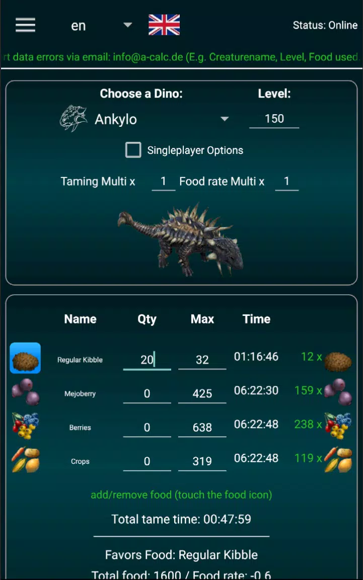 Android Icin A Calc Ark Tools Pro Ark Survival Evolved Son Surum 5 9 3