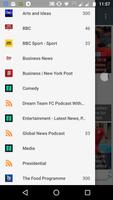 NewsFeedly - Continuous News & Podcast Player syot layar 1