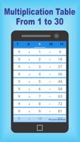 Multiplication table - (Maths Game) screenshot 1